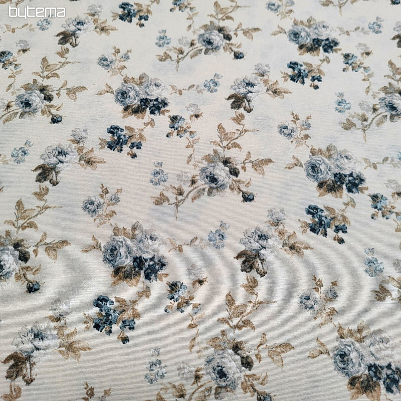 Tessuto decorativo ROSA BLU ALISA