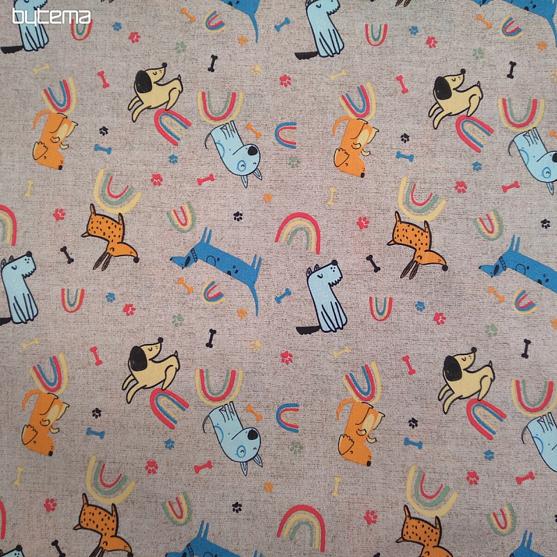 Tessuto decorativo DOG&#39;S DREAM