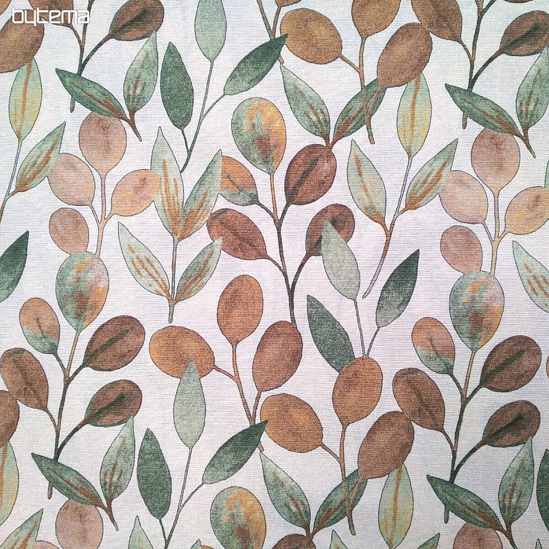 Tessuto decorativo HOJAS GREEN LEAVES