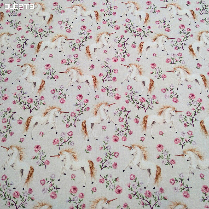 Tessuto di cotone UNICORNO