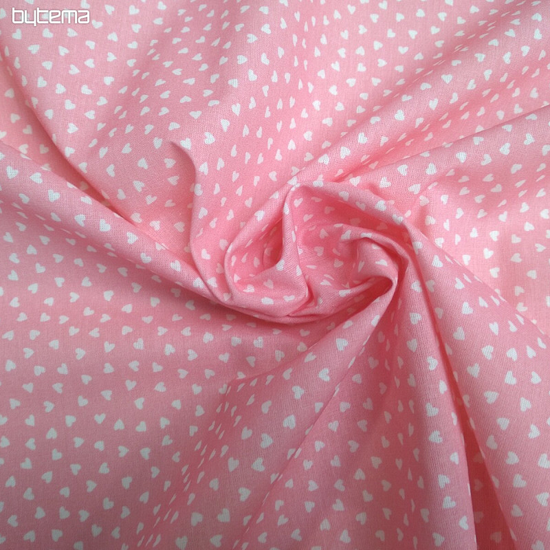 Tessuto di cotone MINI CUORI