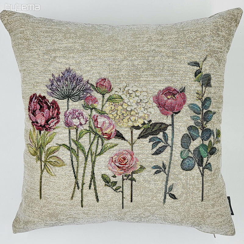 Fodera per cuscino con arazzo FLORES TIME