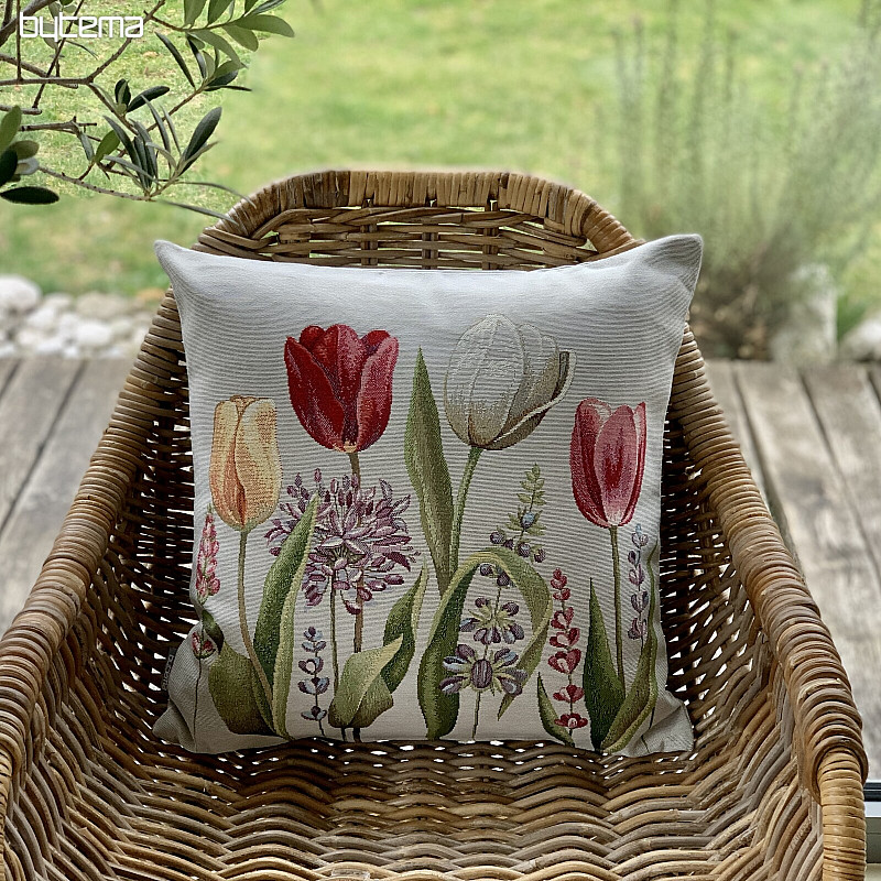 Fodera per cuscino Tapestry TULIP SPRING III