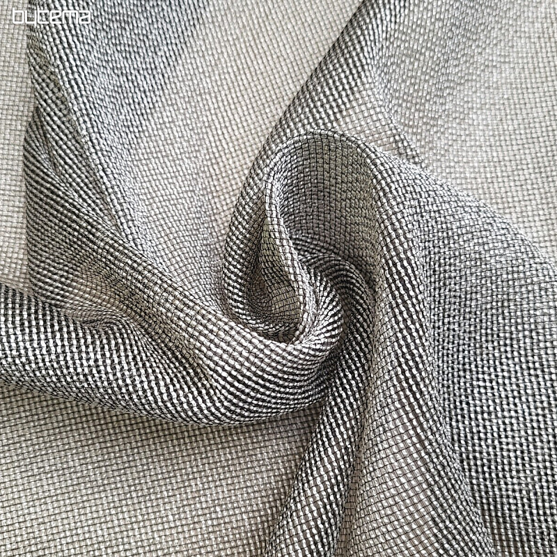Tenda di lusso GERSTER 11746/0870 grigio beige
