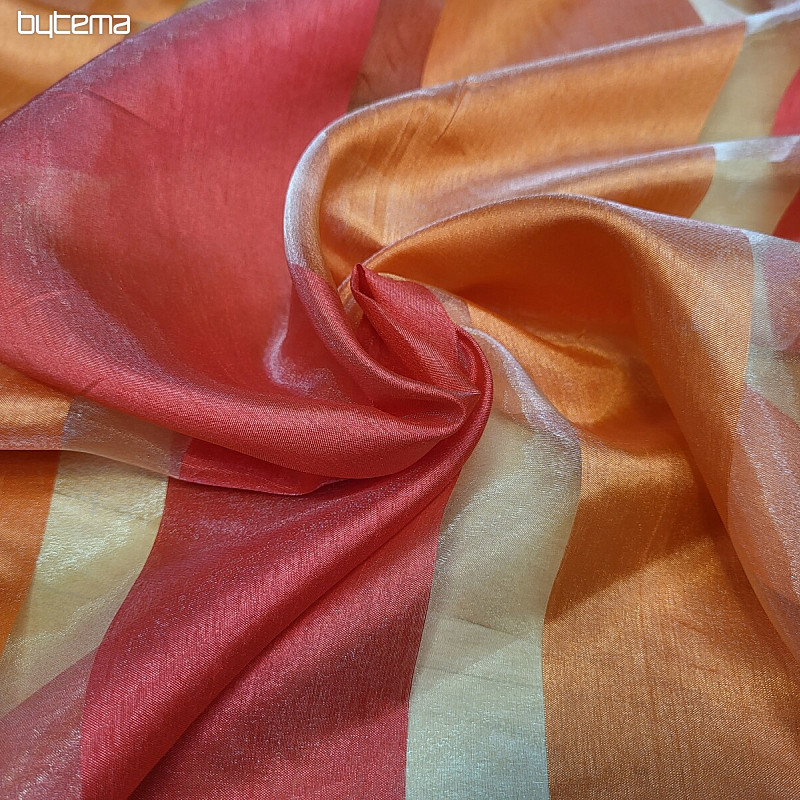 Organza STRISCE DI FUOCO