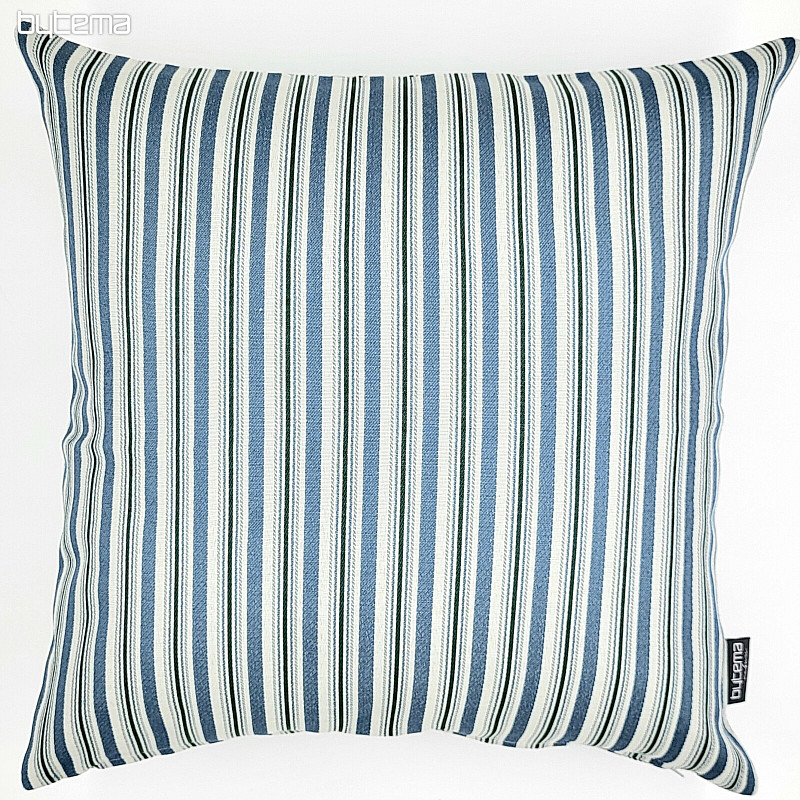 Fodera per cuscino TOSCANA MULTI STRIPE blu