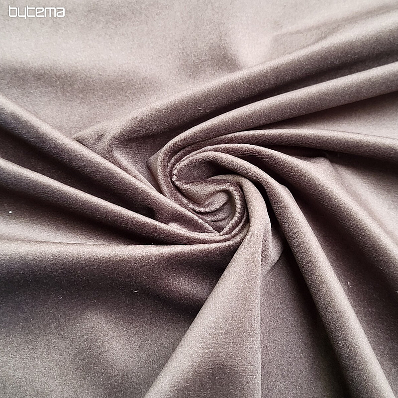 Tessuto decorativo in velluto RIVIERA TM. MARRONE