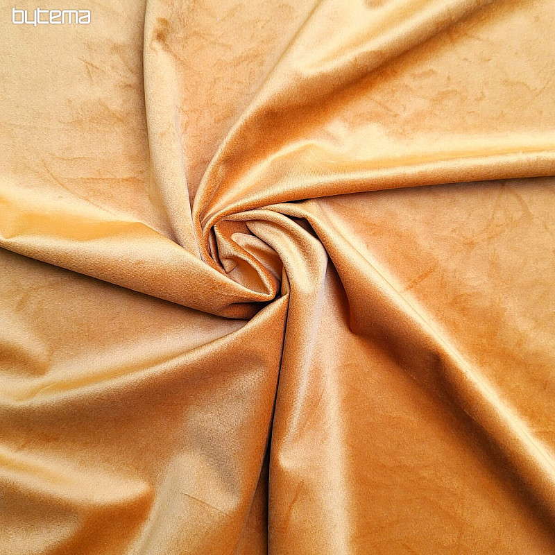 Tessuto decorativo in velluto RIVIERA MUSTARD