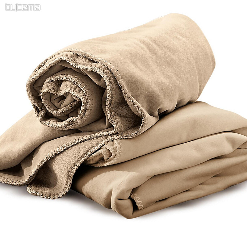 Coperta in microfibra IRISETTE CAMEL