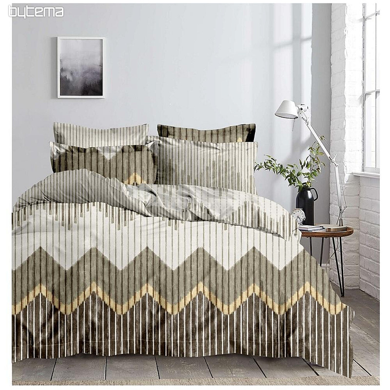 biancheria da letto realizzata in microfibra di microflanella - LATTE