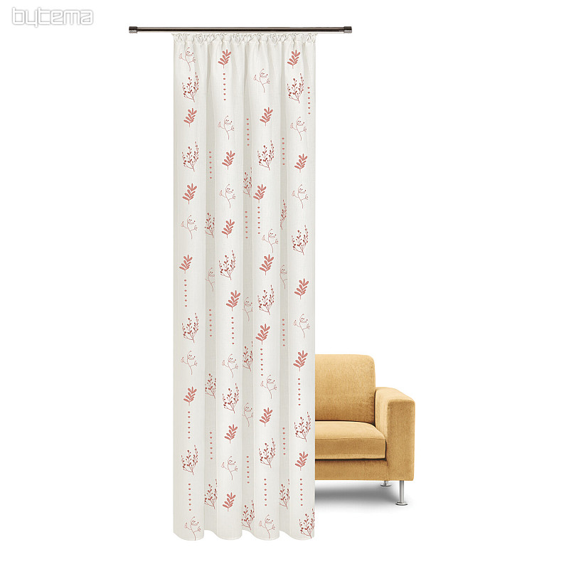 NATURA Tenda Gerster FIORI ROSSO