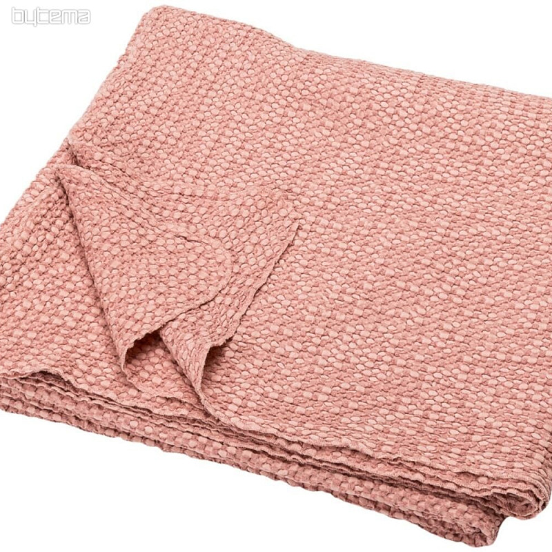 Coperta in cotone VIGO ROSA ANTICO