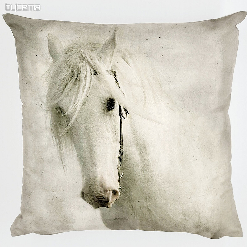 Fodera per cuscino decorativo CAVALLO BIANCO