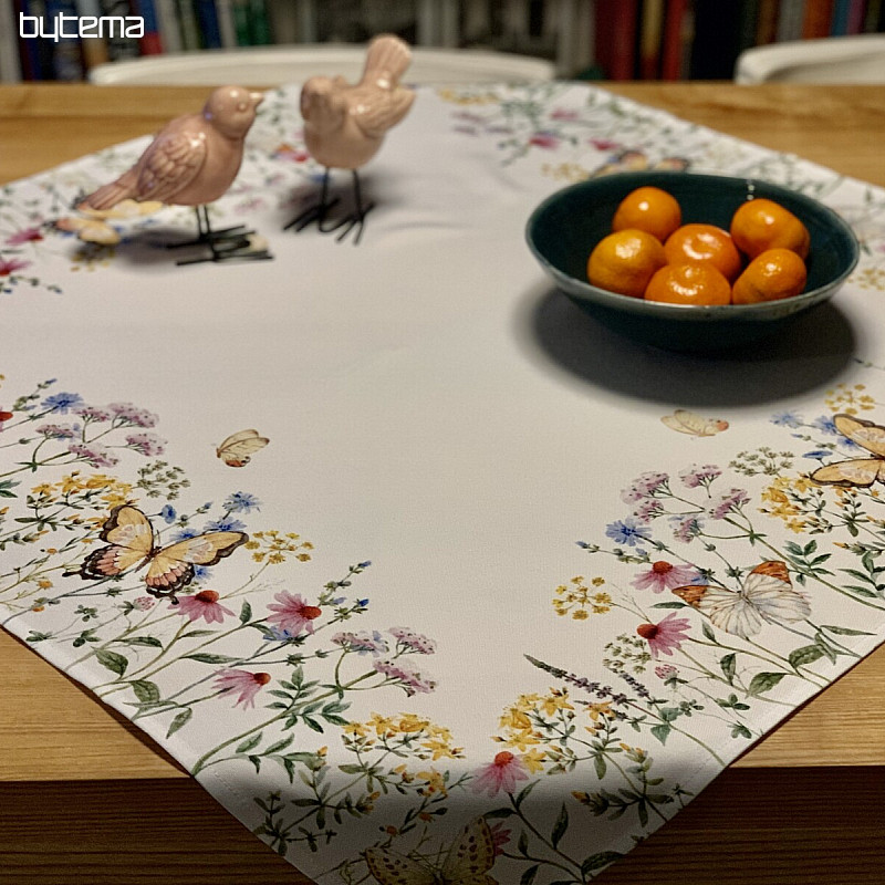 Tovaglia e sciarpa FARFALLE DI PRATO