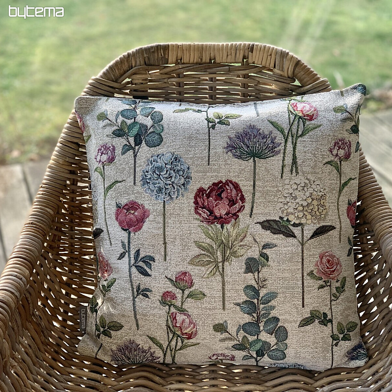 Fodera per cuscino con arazzo FLORES TIME II