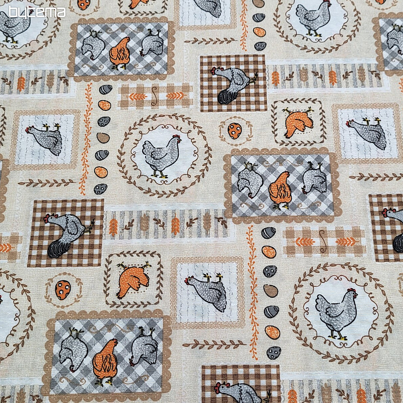 Tessuto decorativo GALLINA