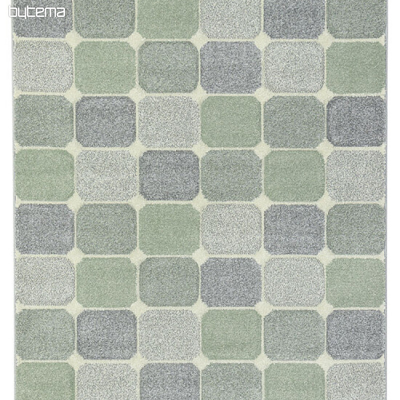 Tappeto in pezzi PORTLAND verde-grigio