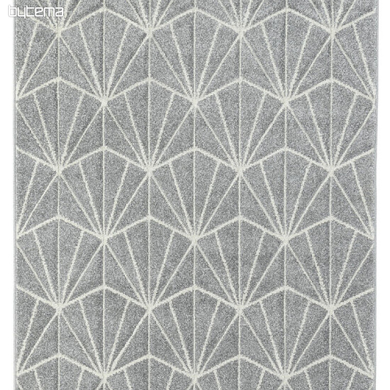 Tappeto in pezzi PORTLAND grigio-bianco