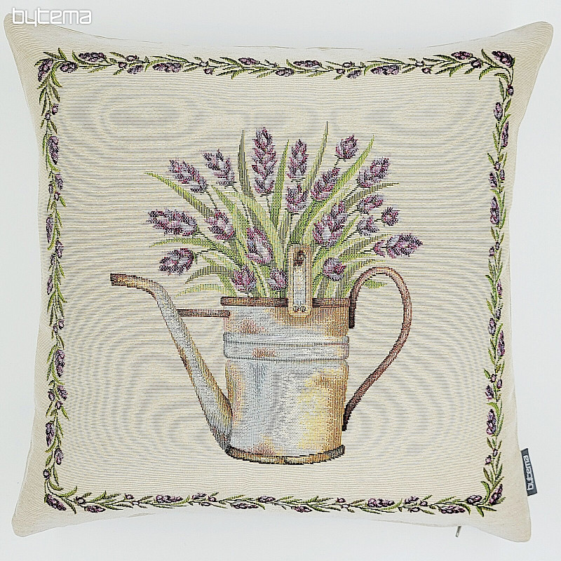 Fodera per cuscino arazzo LAVANDA IN VASO II