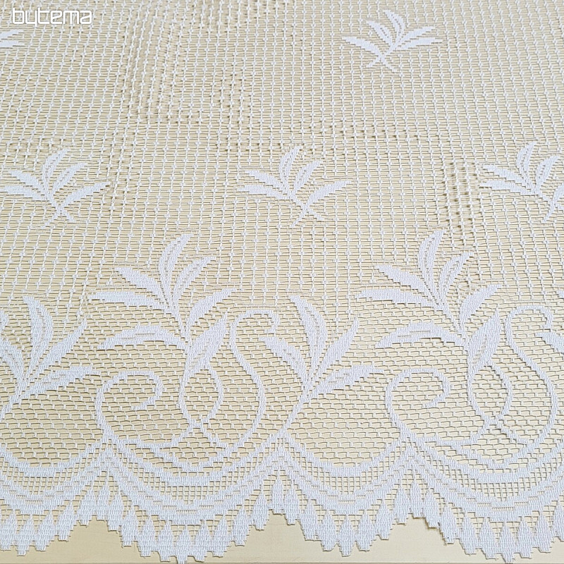 Tenda jacquard V 127 bianca