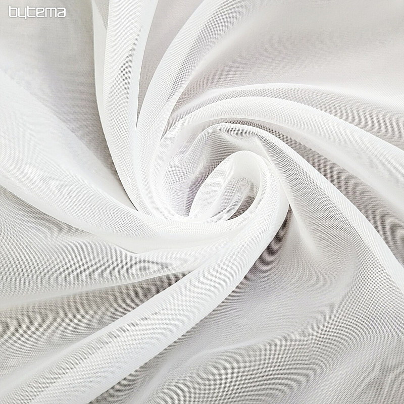 Tenda in voile HERMES 11 bianco