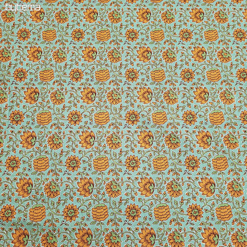 Tessuto decorativo SUMAN turchese