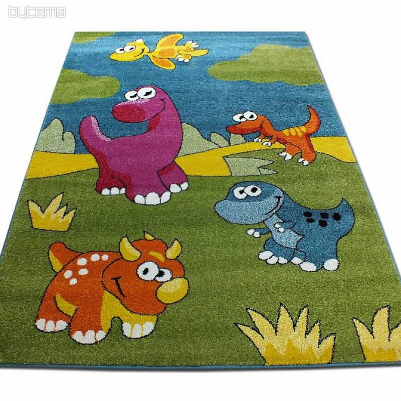 Tappeto per bambini MONDO NUOVO Dinosauri