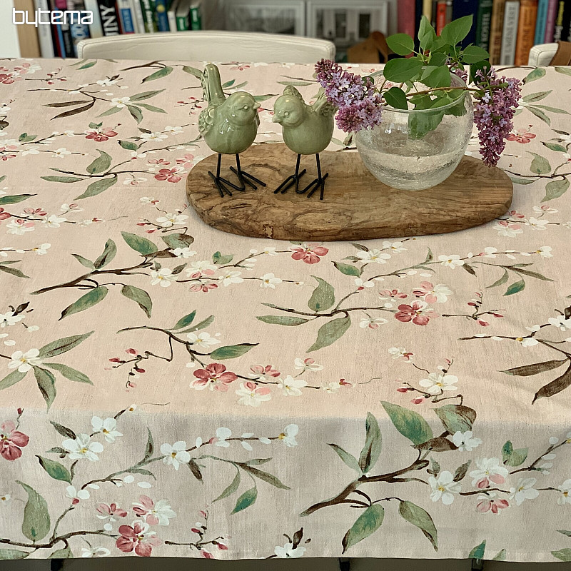 Tovaglia e sciarpa KVÄT NOA rosa