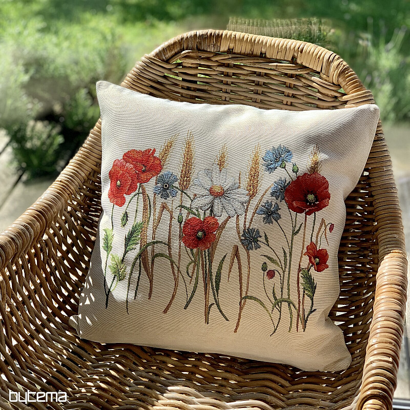 Fodera per cuscino arazzo FIORI DI CAMPO