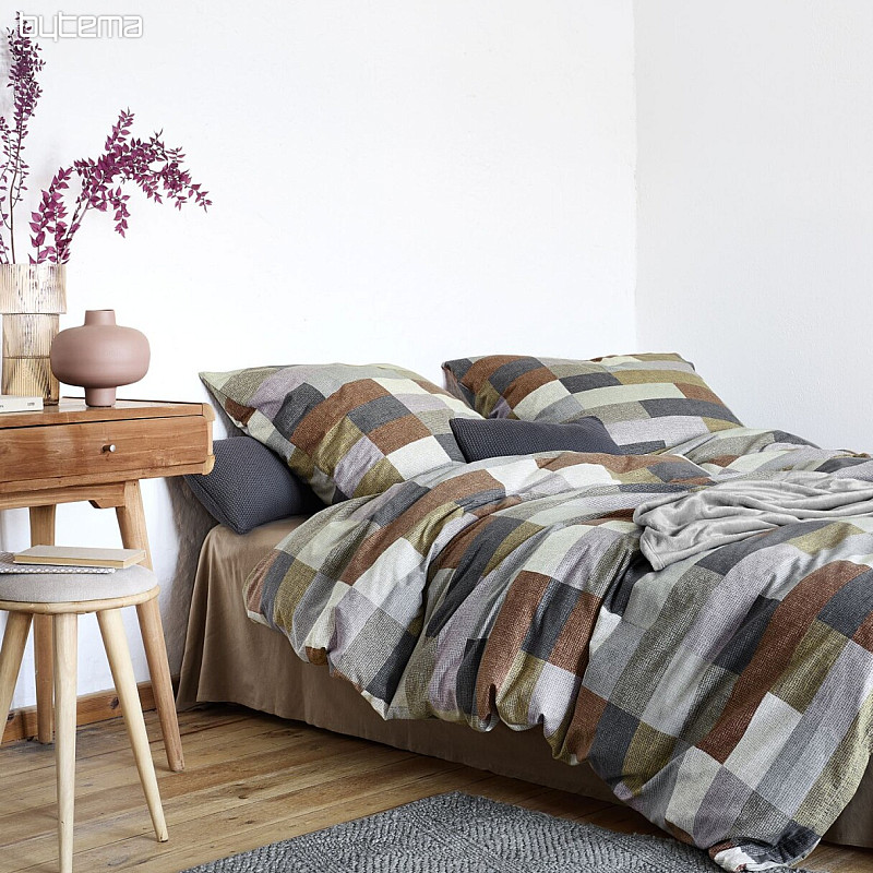 Biancheria da letto in flanella IRISETTE KOALA 8534-50 grigio marrone