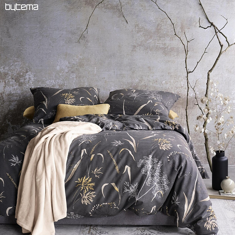 Biancheria da letto di lusso in flanella IRISETTE KOALA 8425-11 MEADOW GRASS scuro. grigio
