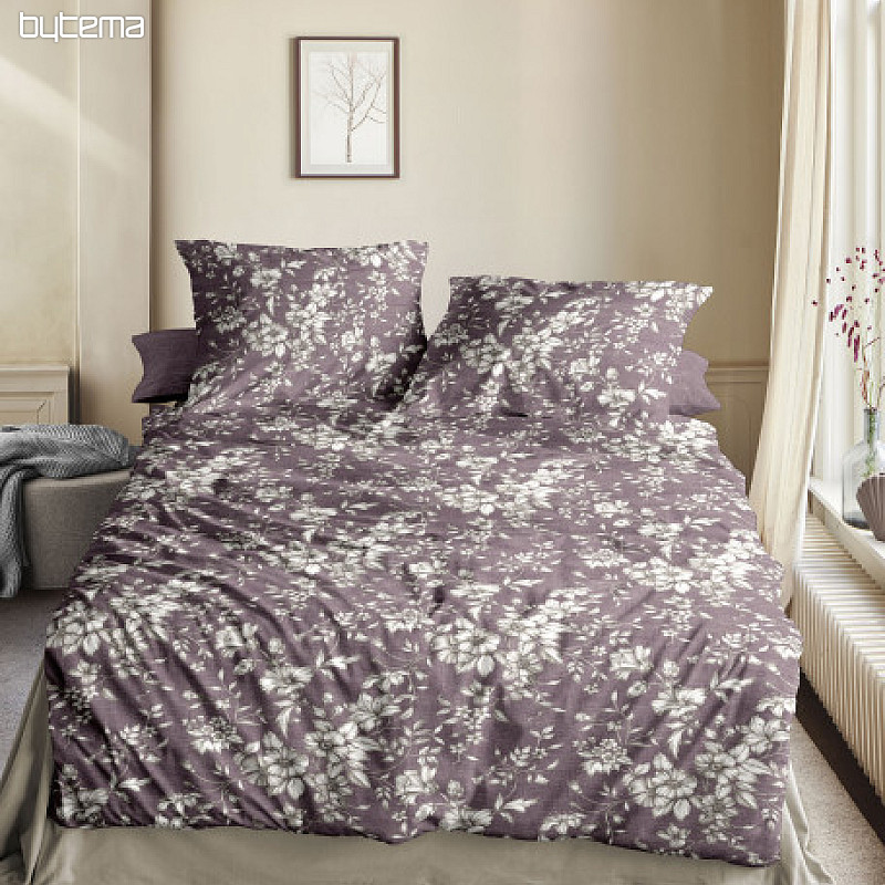 Biancheria da letto di lusso in flanella IRISETTE ZOBEL 8558-70 bordeaux