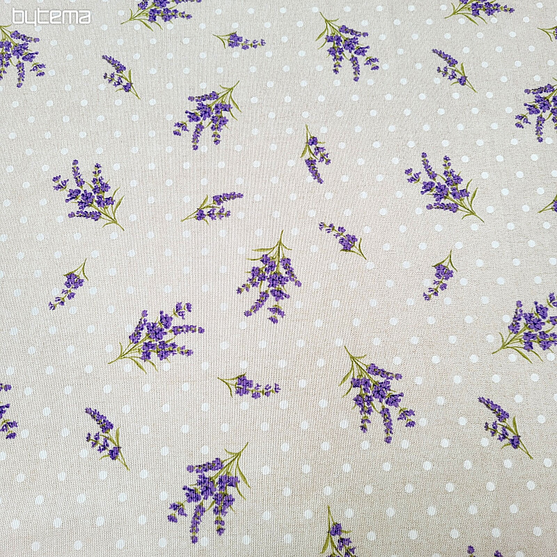 Tessuto decorativo LAVANDA pois