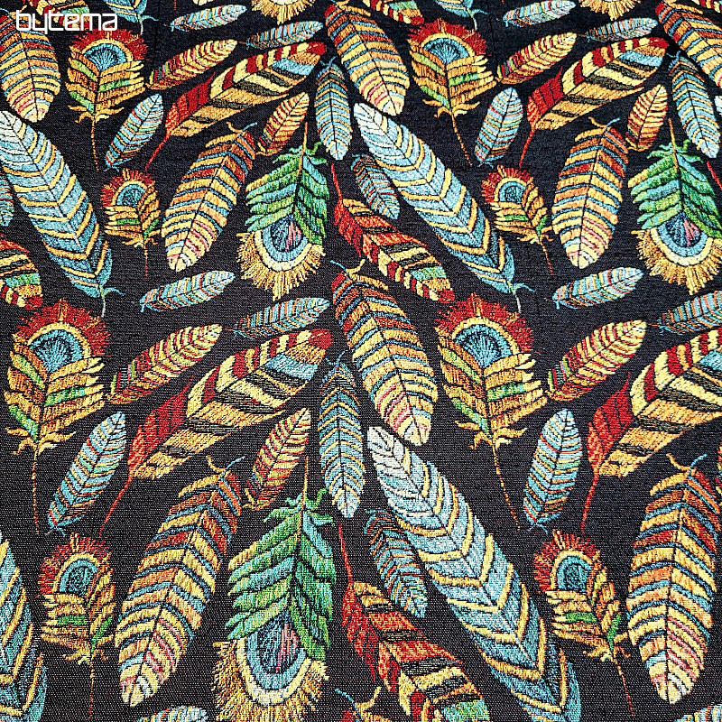 Tessuto decorativo NAVAHO nero