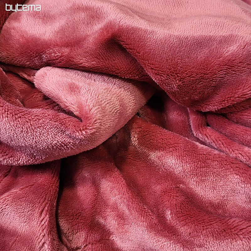 Lenzuolo in microflanella DORMIRE BENE rosa antico