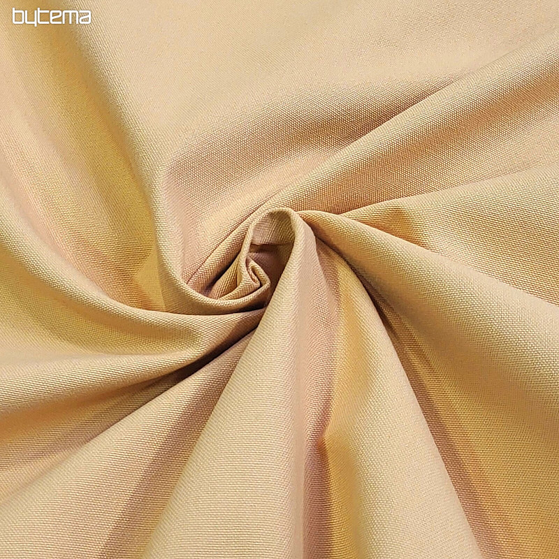 Tessuto di cotone UNI GIALLO SCURO cotone grosso 220 g