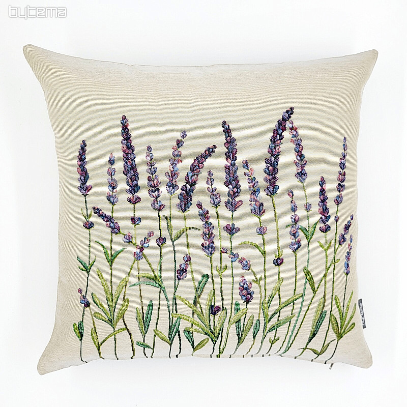 Fodera per cuscino arazzo GAMBI DI LAVANDA