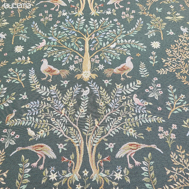 Tessuto da tappezzeria WILLIAM MORRIS verde
