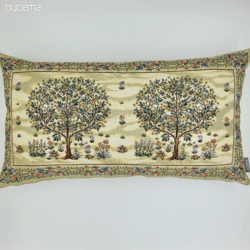 Cuscino con tappezzeria TREE OF HAPPINESS beige