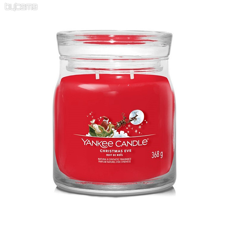 candela YC fragranza CHRISTMAS EVE GLASS MEDIUM 2 stoppini