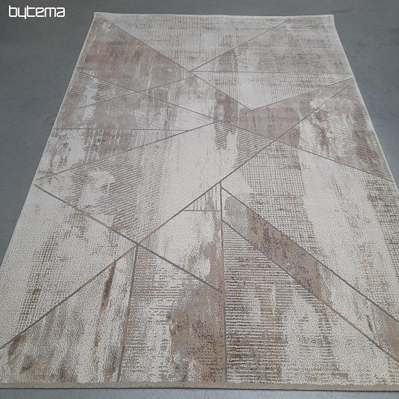 Tappeto in pezzi BOHO marrone chiaro