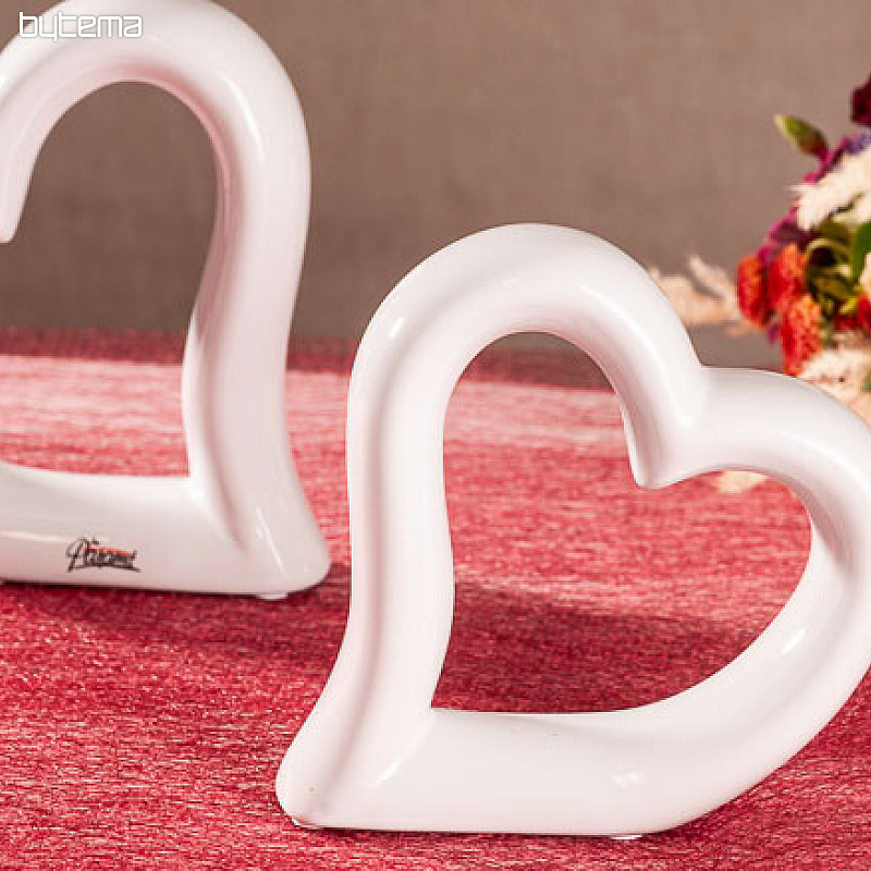CUORE BIANCO in piedi