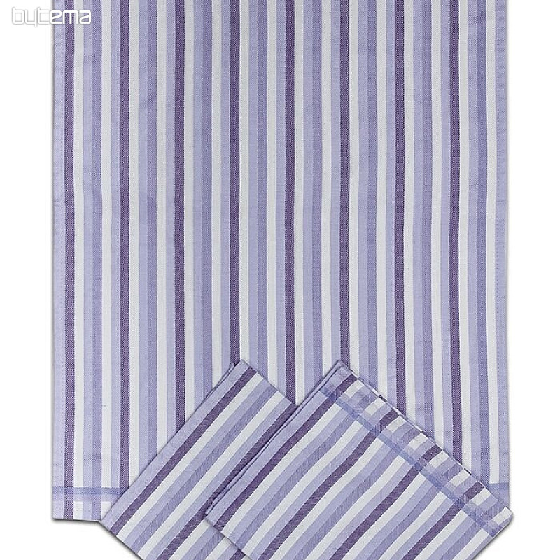 Asciugamani Bamboo STRISCE VIOLA 3 pz