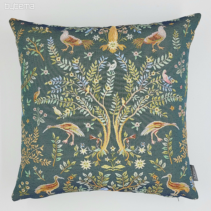 Fodera per cuscino arazzo WILLIAM MORRIS verde - dappertutto