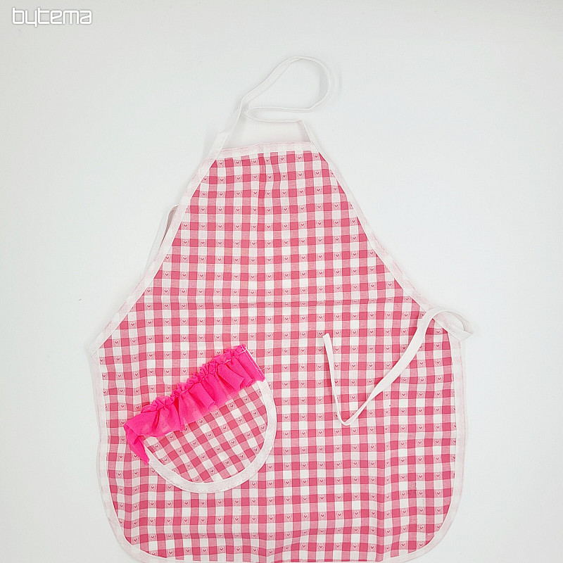 GREMBIULE PER BAMBINI ROSA