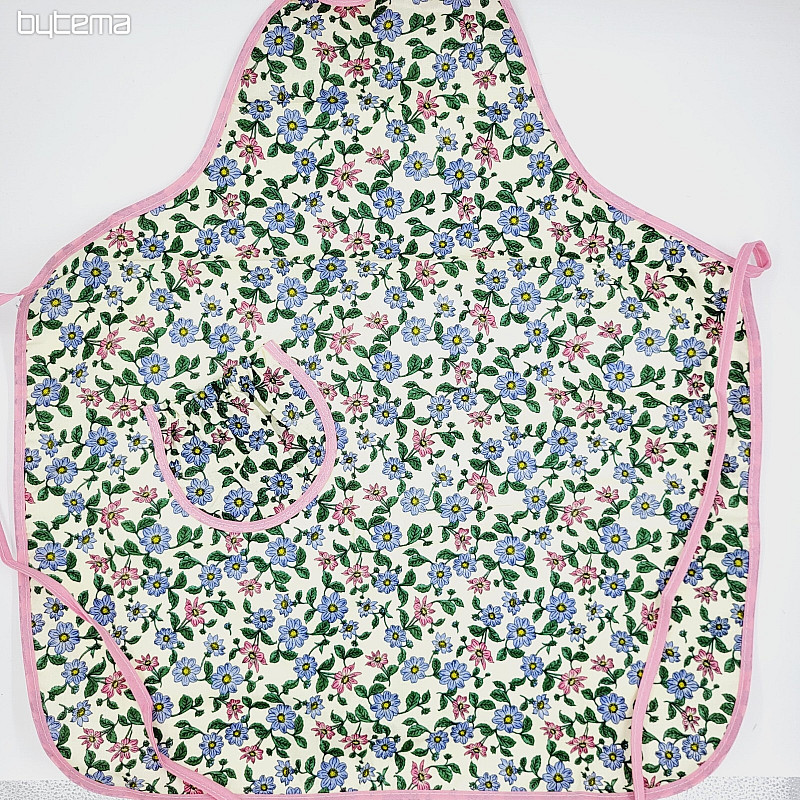 Grembiule con pettorina ORLO ROSA