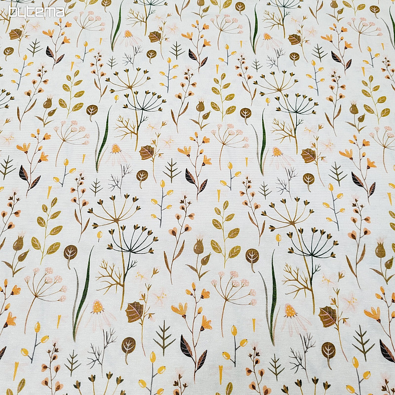 Tessuto decorativo MEADOW crema