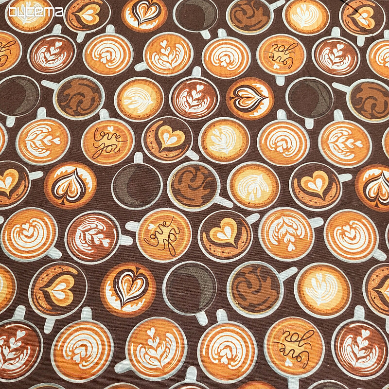Tessuto decorativo CAFFÈ