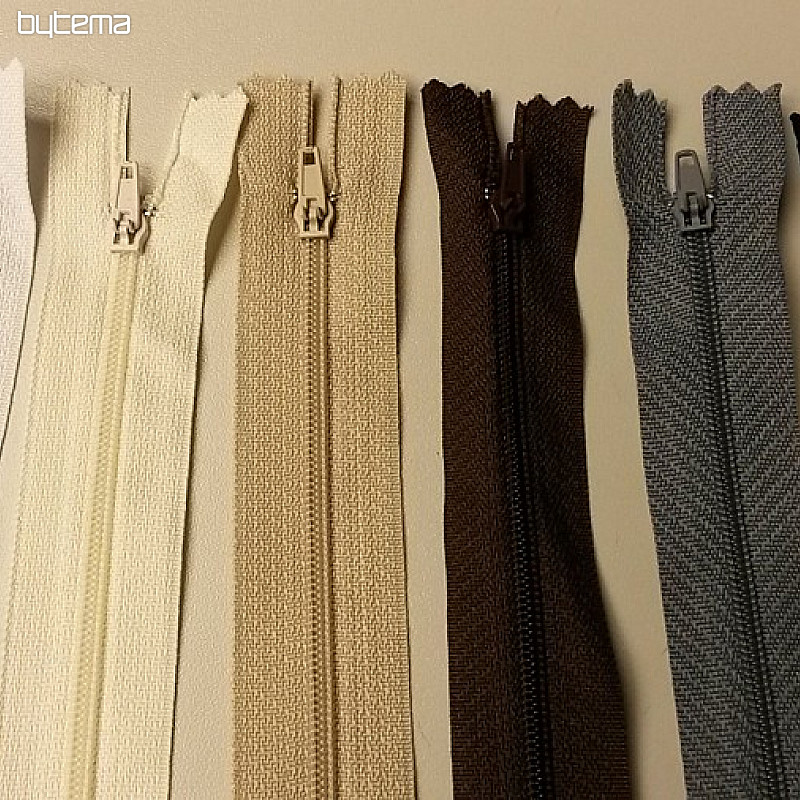 Cerniera a spirale 3mm, indivisibile, lunghezza 45 cm