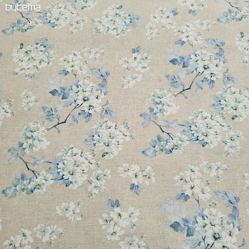 Tessuto decorativo ALMOND blu